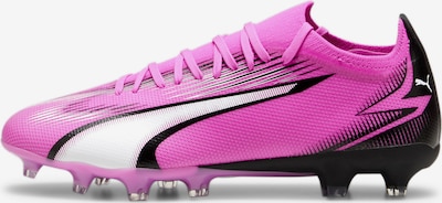 PUMA Chaussure de foot 'Ultra Match' en rose / noir / blanc, Vue avec produit