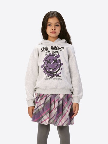 Sweat-shirt Solang en gris : devant