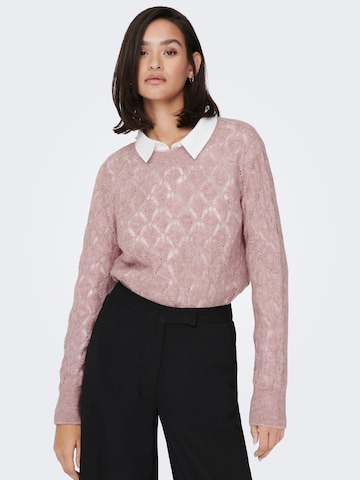 JDY - Pullover 'Letty' em rosa