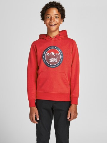 Jack & Jones Junior Sweatshirt 'Bilo' in Red
