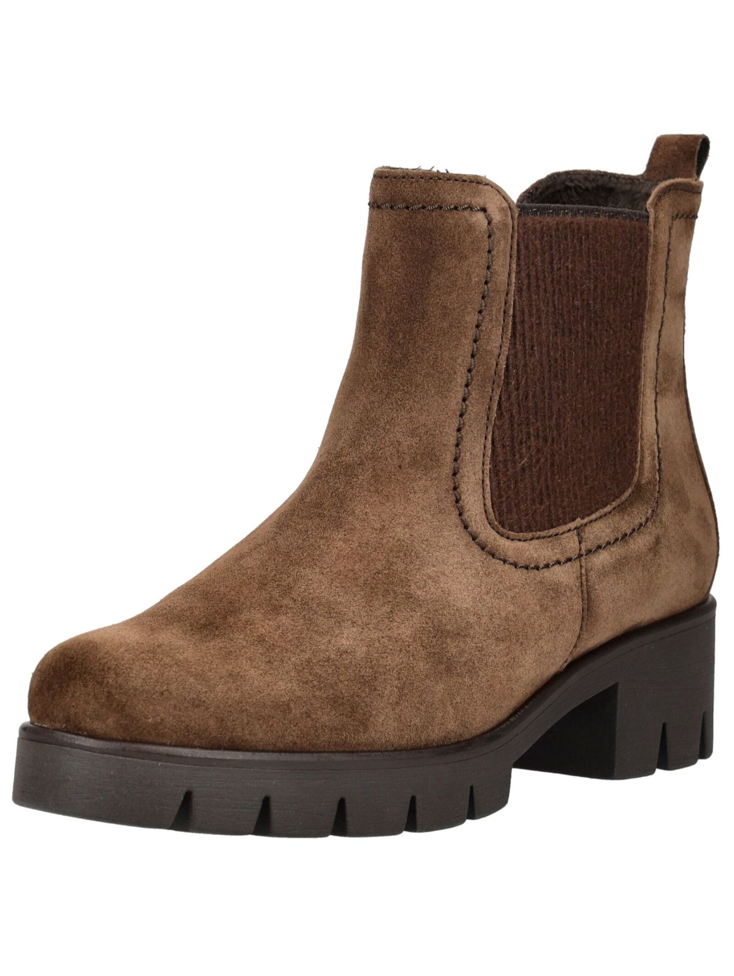 GABOR Chelsea boots in Bruin: voorkant