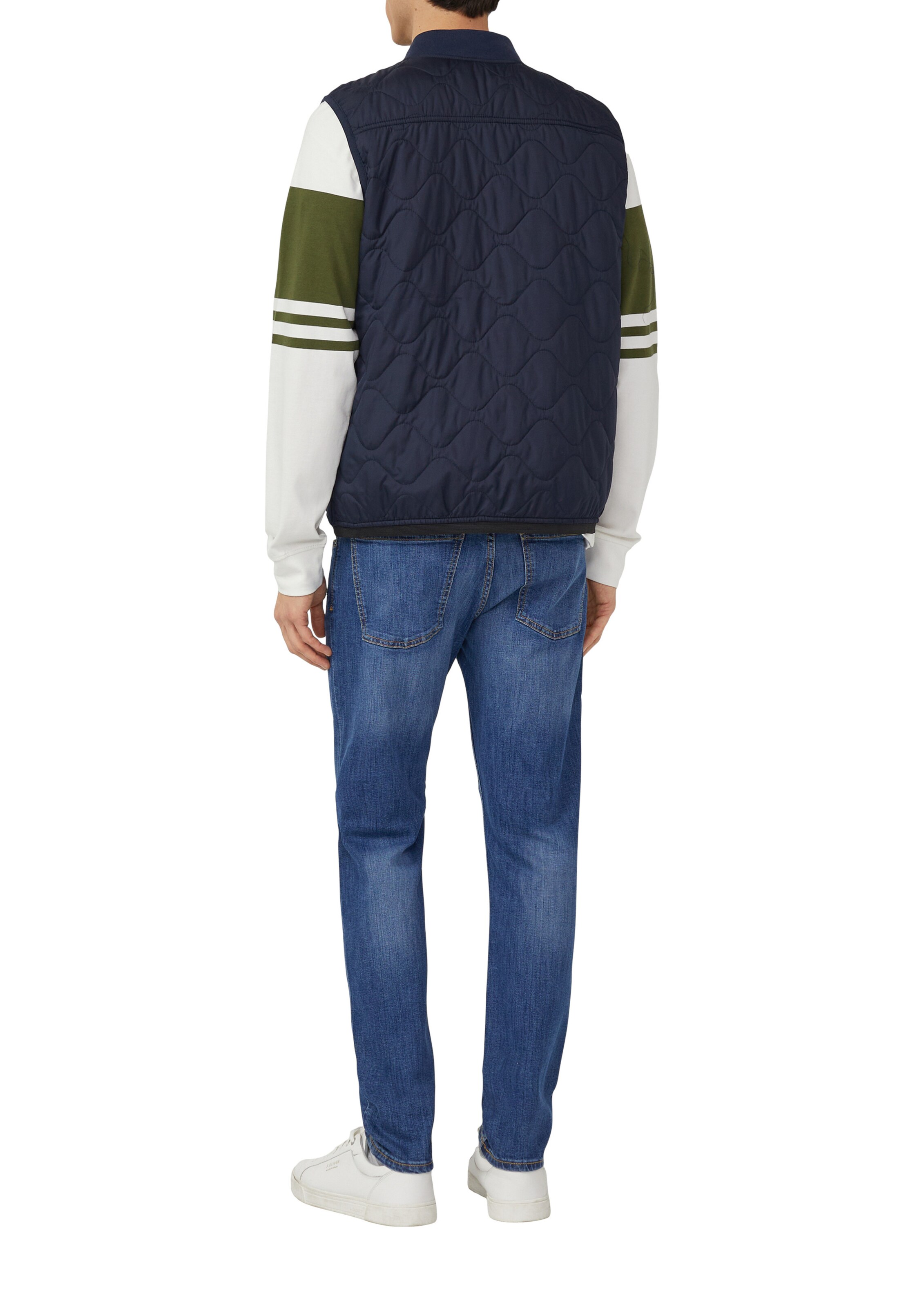 s.Oliver Vest in Blue