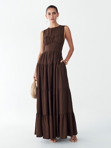 St MRLO Šaty 'Elowyn' – hnědá