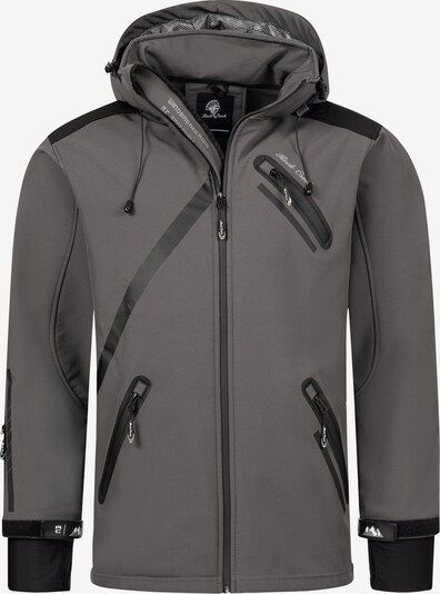 Rock Creek Outdoor jacket in Dark grey / Black, Item view