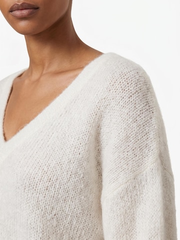 americandreams Oversizepullover 'Silja'‌‌‌‌‌‌ in Weiß
