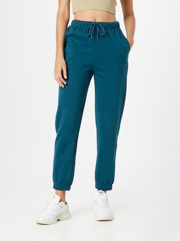 Effilé Pantalon 'Chilli' PIECES en bleu : devant