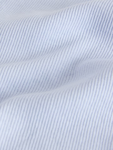 The Set Skinny Shorts in Blau