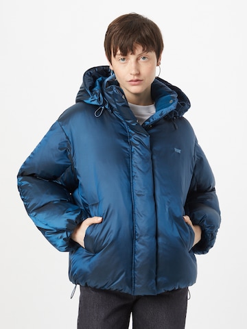 LEVI'S ® Winter Jacket 'Pillow Bubble Shorty' in Blue: front