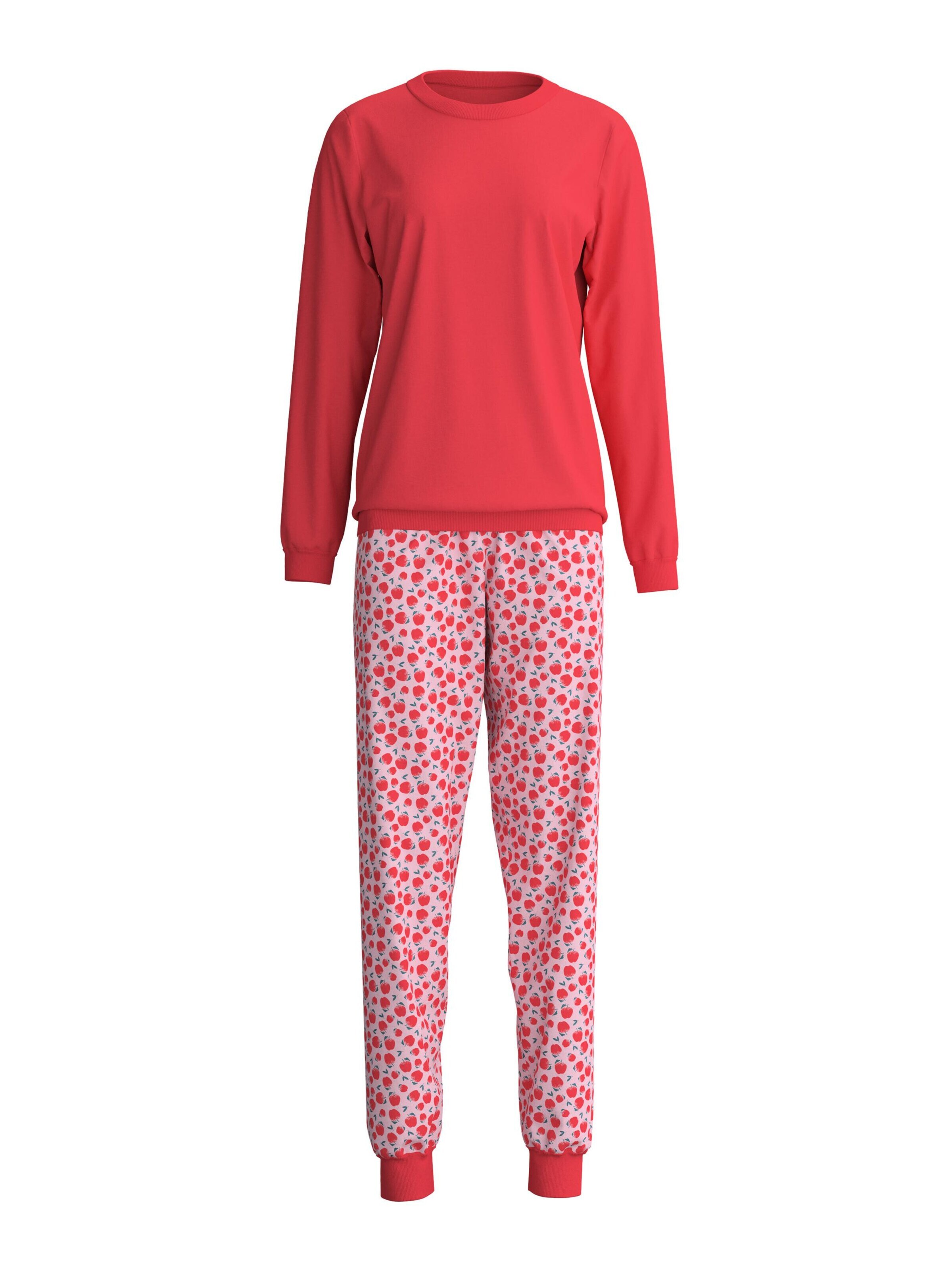 Pigiama 'Fruity Dreams' di CALIDA in rosso: frontale