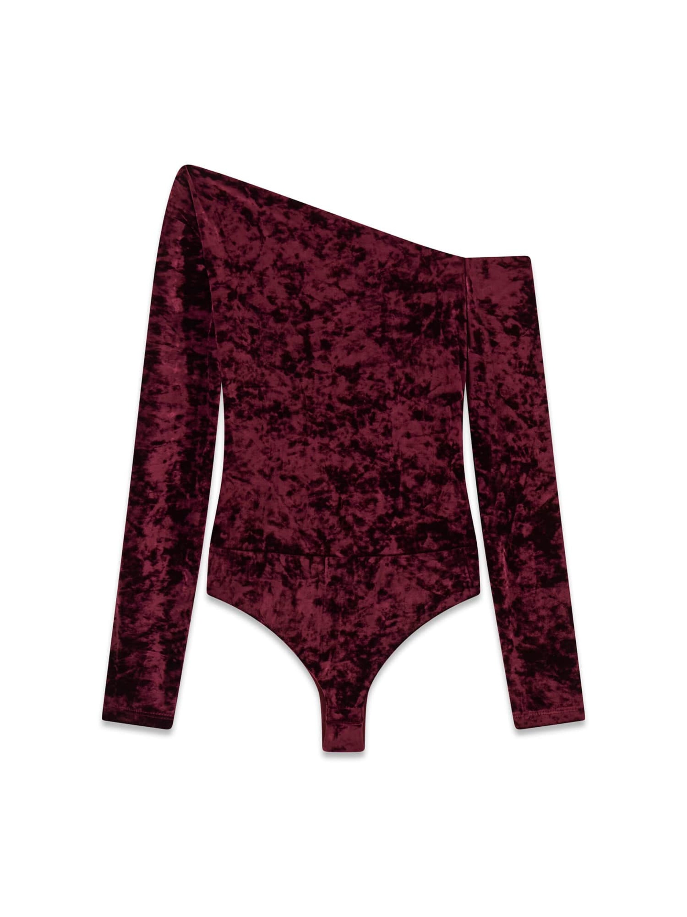 GUESS Shirt Bodysuit in Red: front