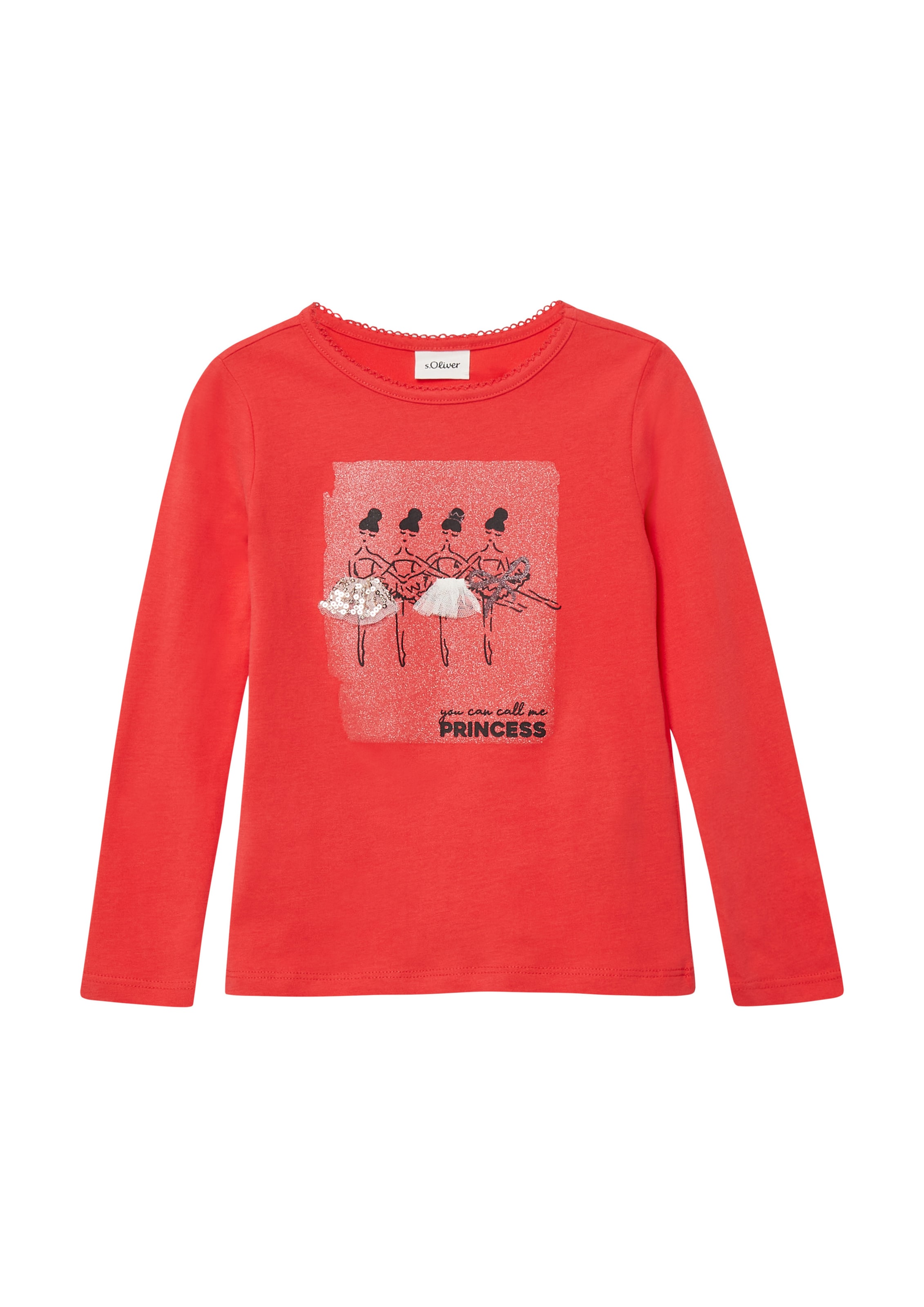 T-Shirt s.Oliver en rouge : devant