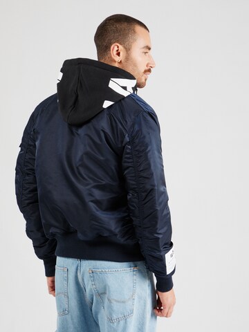 Veste mi-saison ALPHA INDUSTRIES en bleu