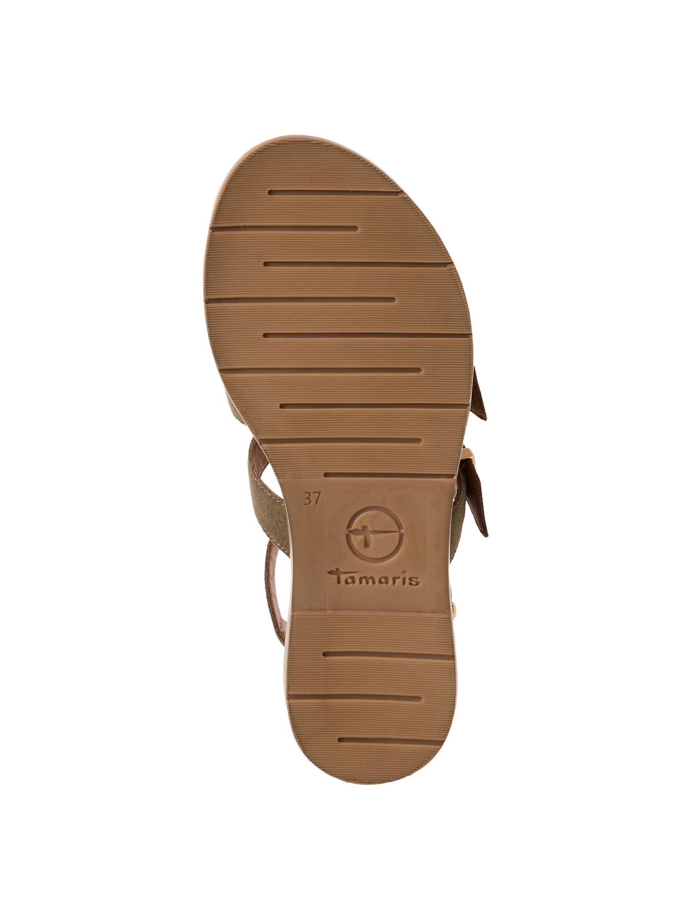 Sandales Tamaris en vert