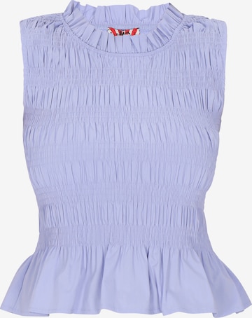 myMo ROCKS - Blusa 'Rock' em azul: frente