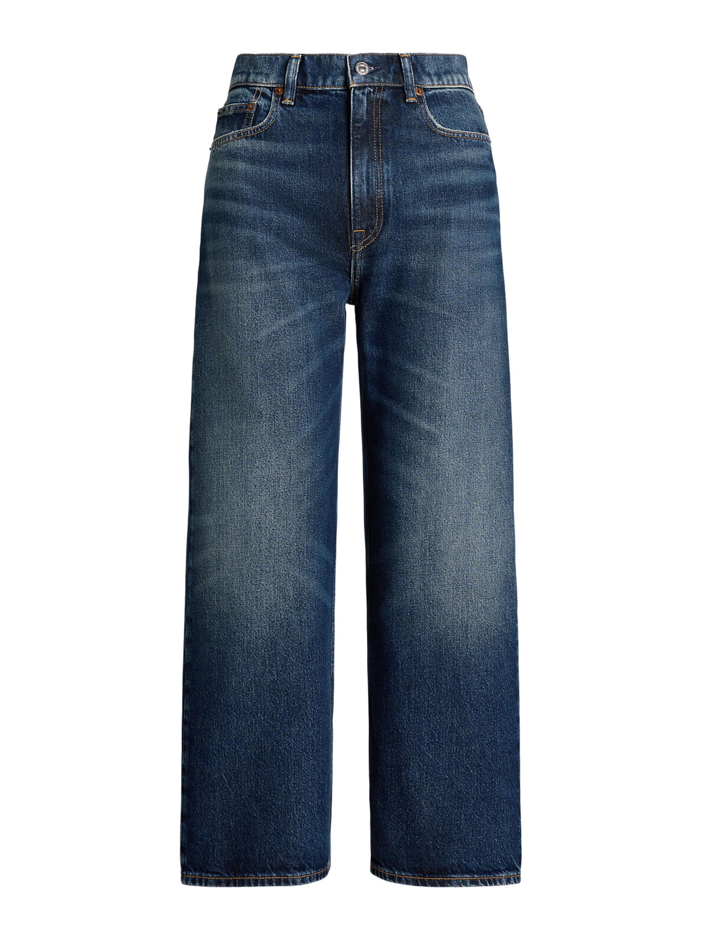 Wide leg Jeans di Polo Ralph Lauren in blu: frontale