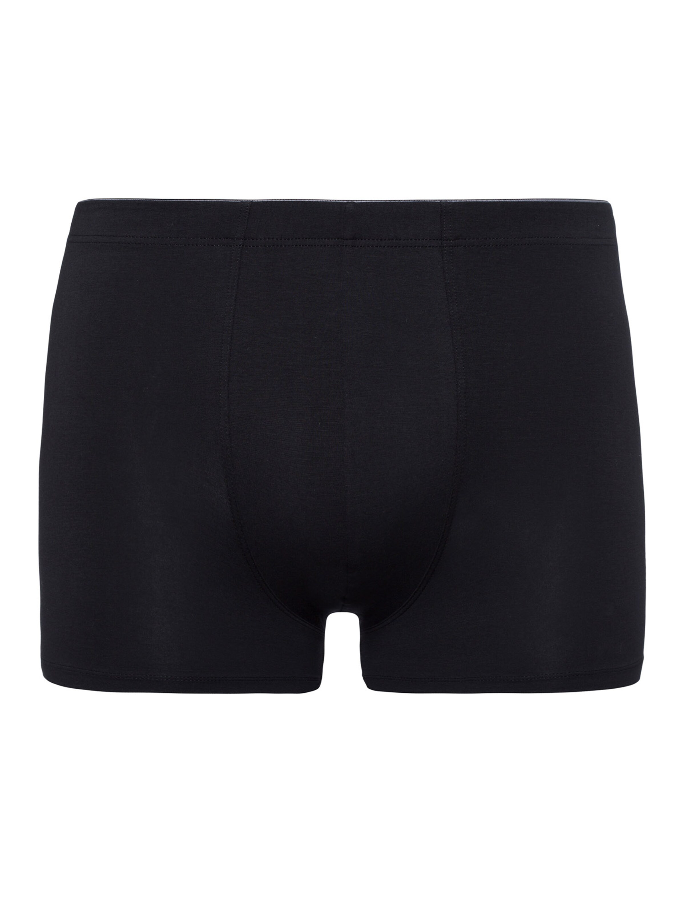 Hanro - Boxers 'Cotton Superior' em preto: frente