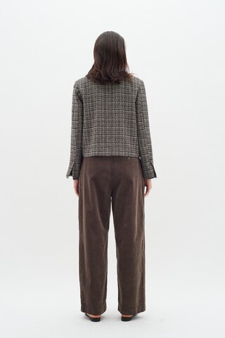 InWear Wide leg Trousers 'ToriIW' in Grey
