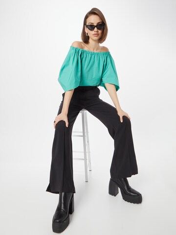 3.1 Phillip Lim Blouse 'LADYBUG' in Groen