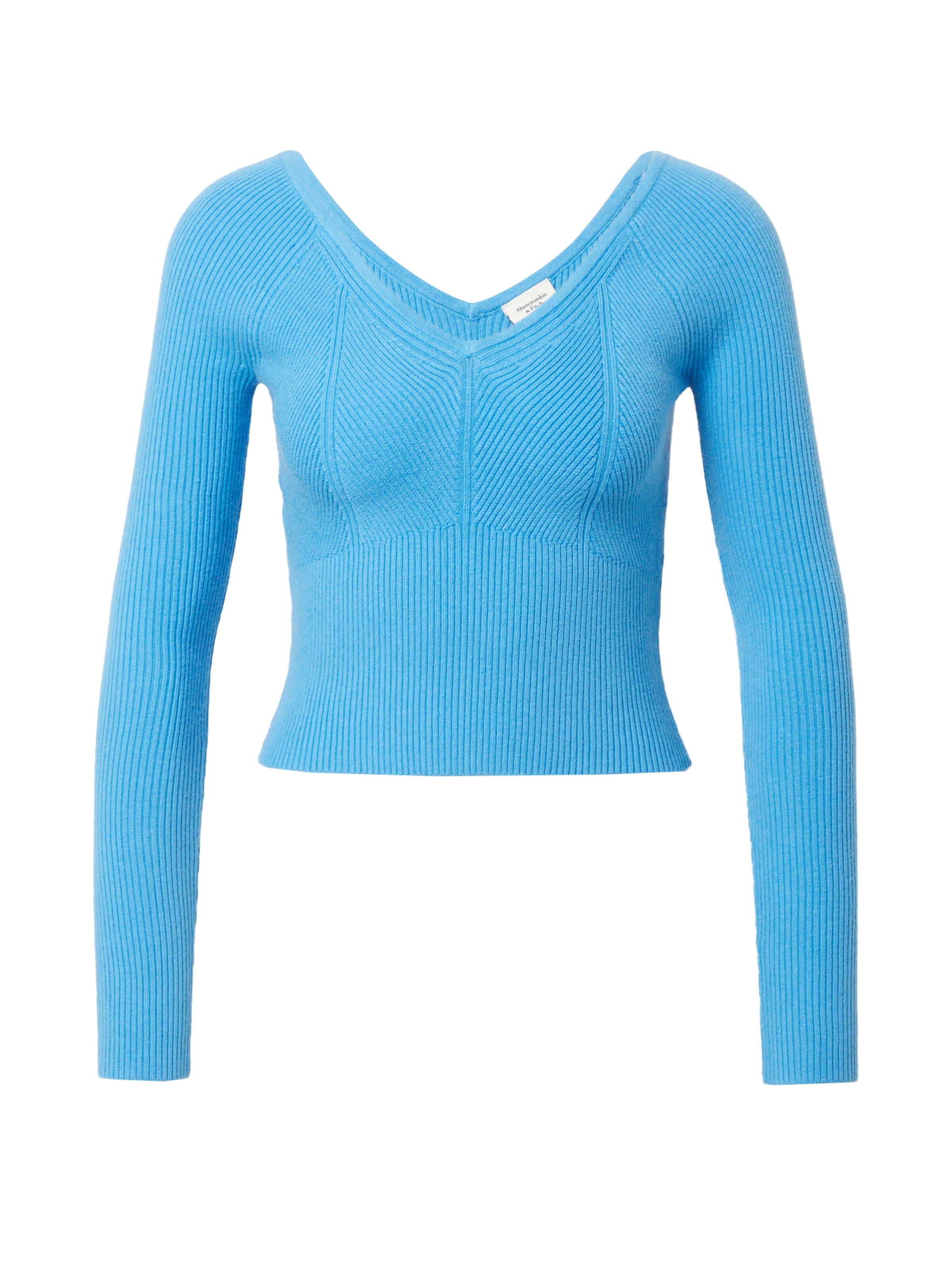 Abercrombie & Fitch Trui in Blauw: voorkant