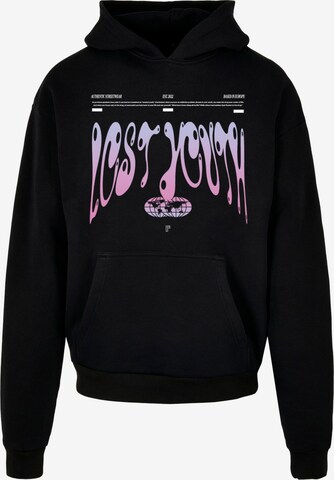 Lost Youth - Sweatshirt 'Authentic' em preto: frente