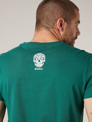 T-Shirt ' SKULITO ' Deeluxe en vert