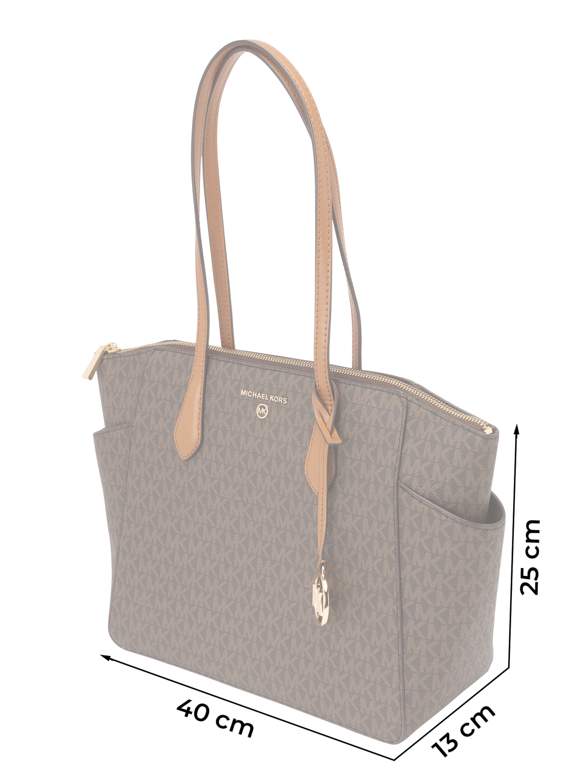brūns MICHAEL Michael Kors "Shopper" tipa soma