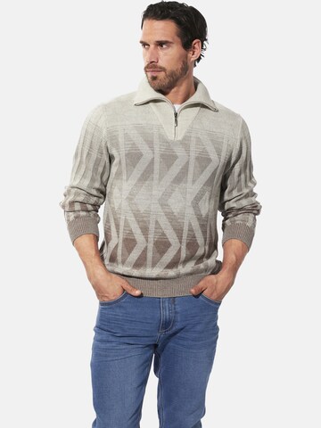 BABISTA Sweatshirt 'Dalvino' in Beige: voorkant