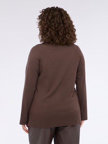Pull-over Fiorella Rubino en marron