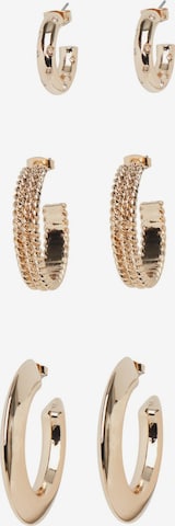 PIECES Earrings 'FAJA' in Gold: front