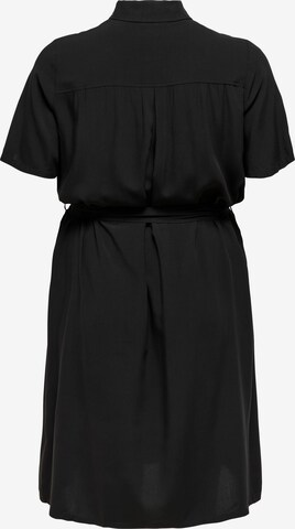 ONLY Carmakoma Платье-рубашка 'Vistala' в Черный