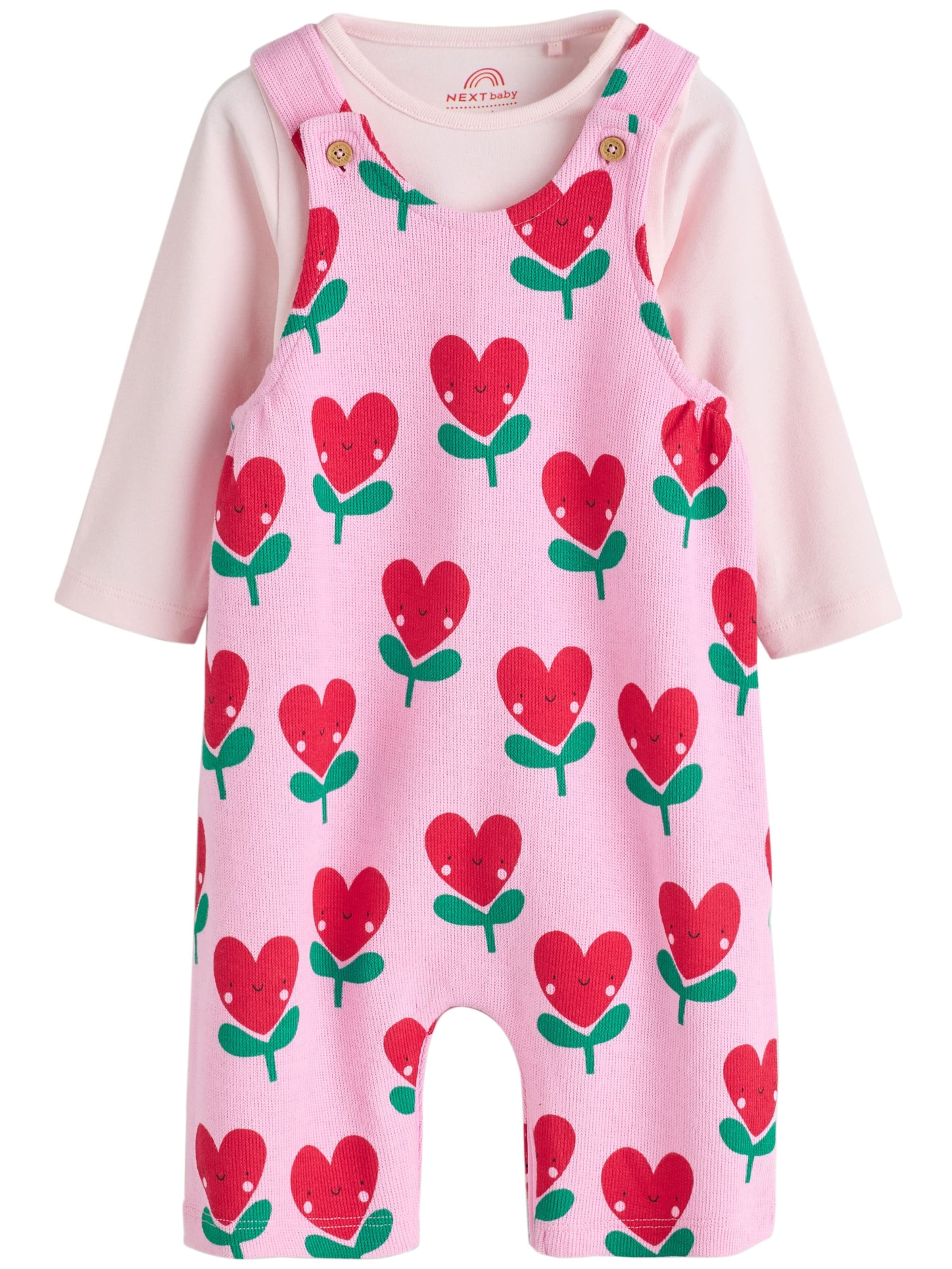 Next Комплект в розово: отпред