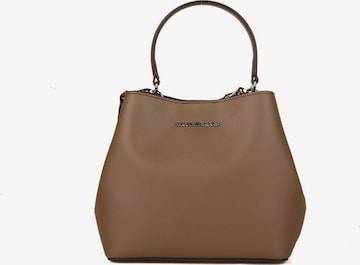 Michael Kors Schoudertas 'Pratt S' in Bruin: voorkant