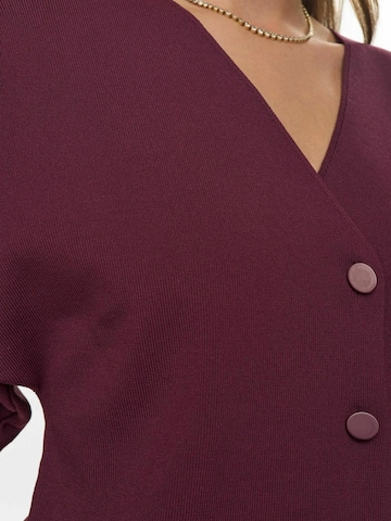 NÜMPH Cardigan 'LONNA' i rød