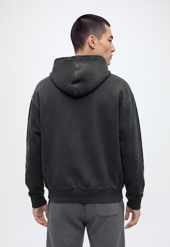 G-STAR - Sudadera con cremallera en negro: atrás