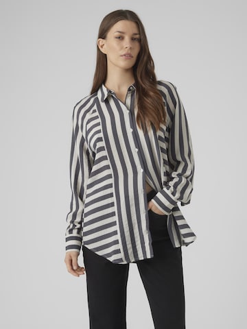 VERO MODA Blouse 'IRIS ' in Beige: voorkant