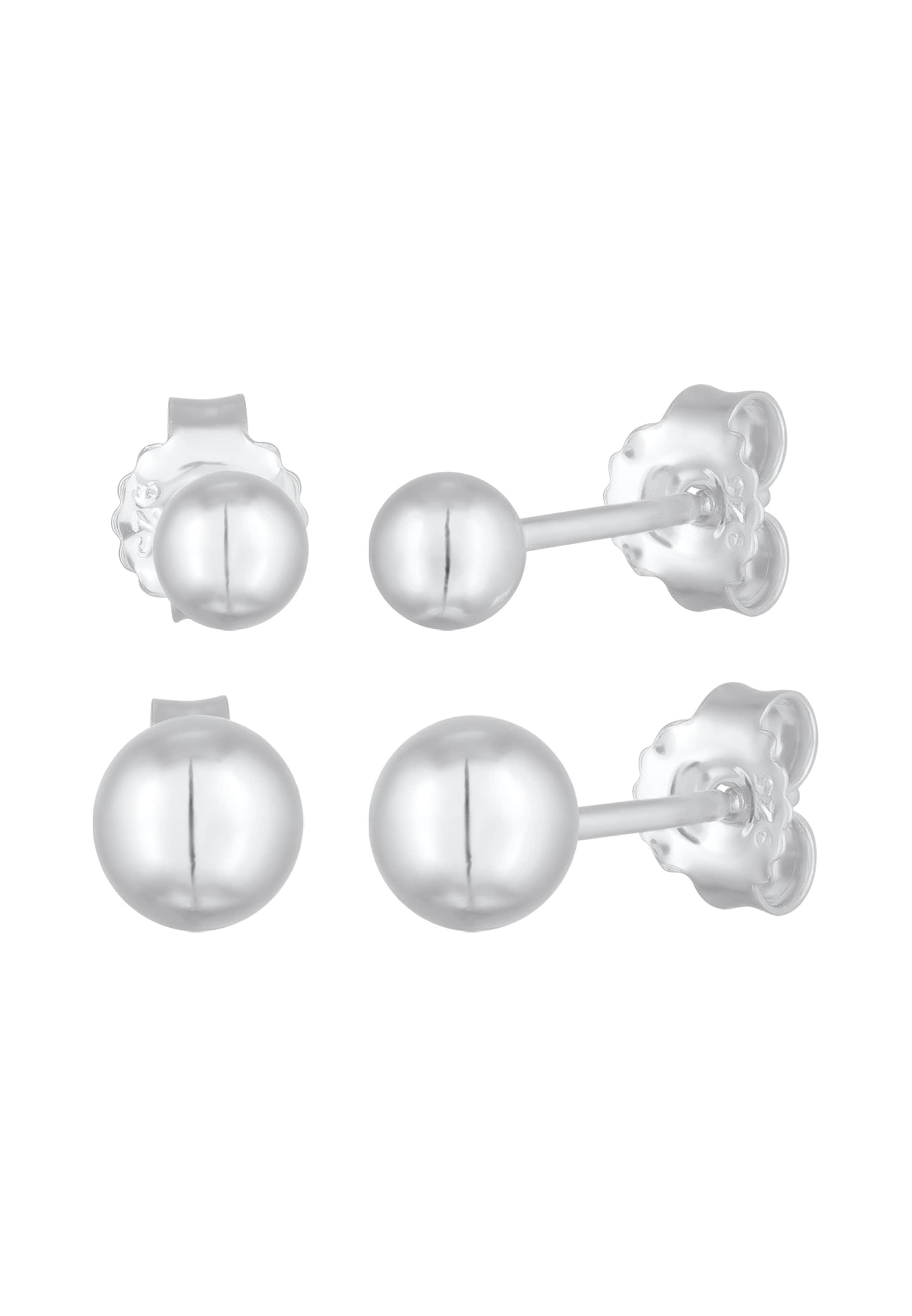 ELLI Fülbevalók - ezüst: elől