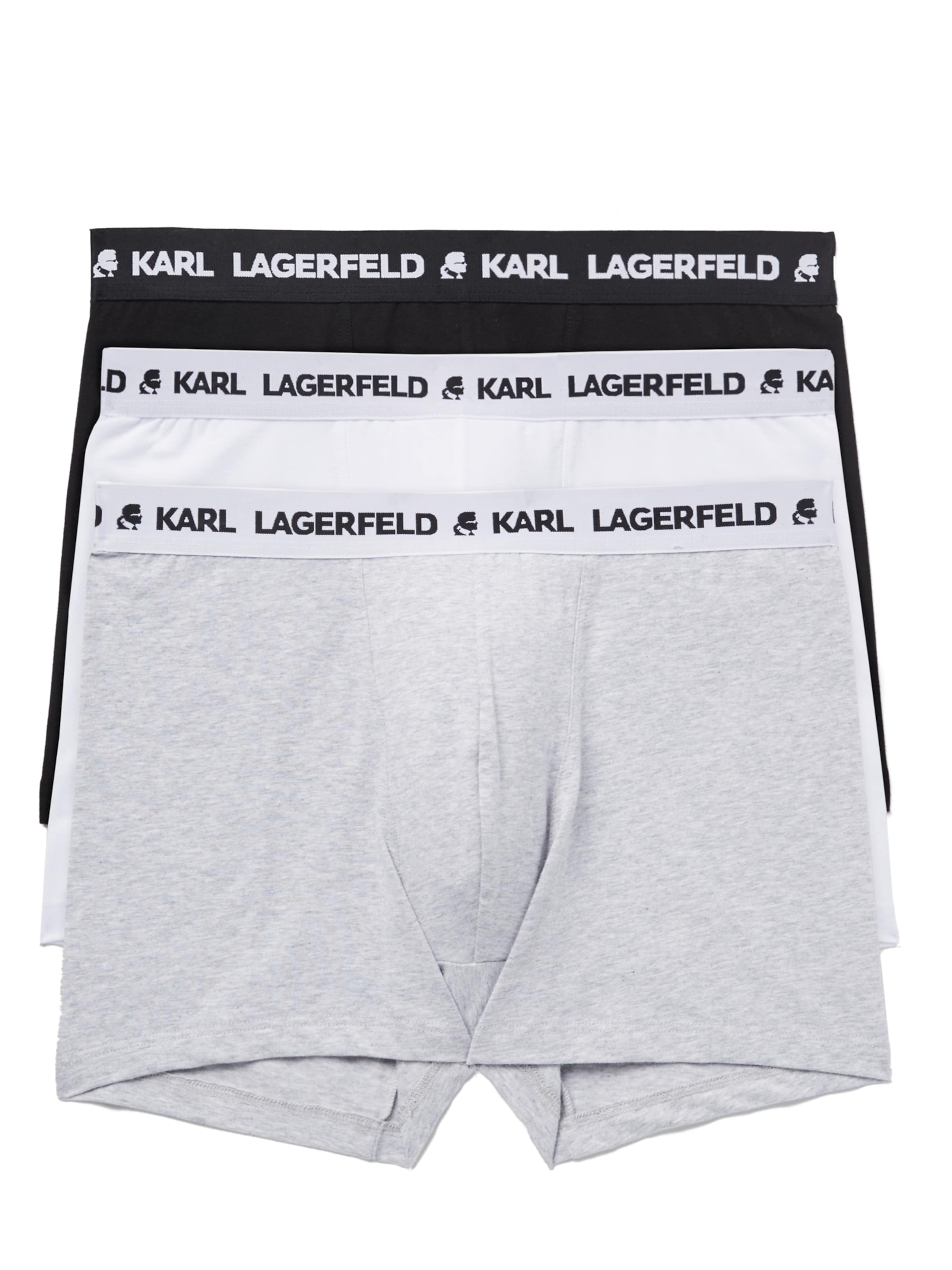 Karl Lagerfeld - Boxers em cinzento: frente