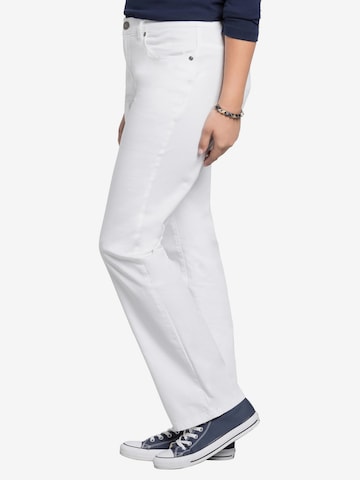 SHEEGO Regular Pants in White