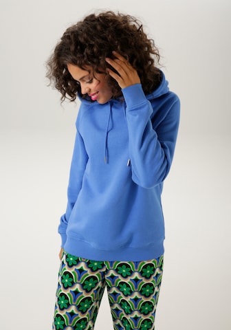 Aniston CASUAL Sweatshirt in Blau: predná strana