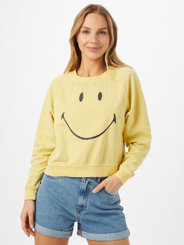 ONLY Sweatshirt i gul: forside