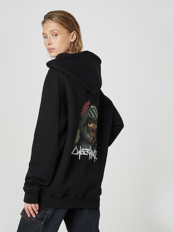 About You x Cyberkongz Hoodie 'Carlo' in Schwarz