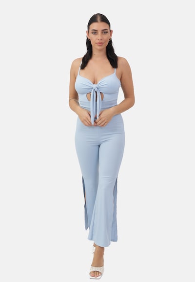 Elara Jumpsuit in hellblau, Produktansicht