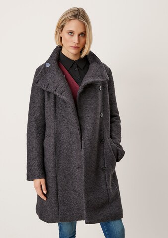 s.Oliver Between-Seasons Coat in Grey: front