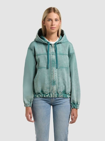 Veste mi-saison 'Gretel' khujo en vert : devant