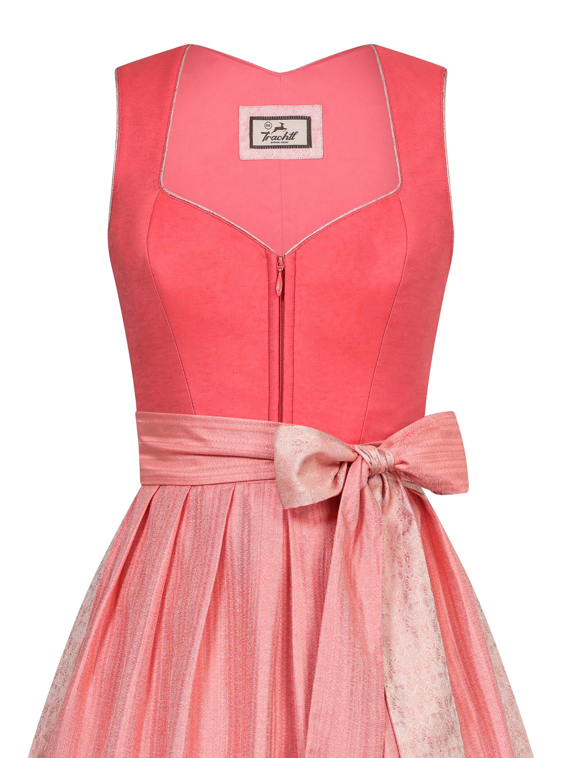 Trachtl Dirndl 'Trachtenkleid Anneli' in Orange