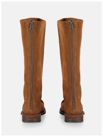 Felmini Wide Fit Boots in Brown
