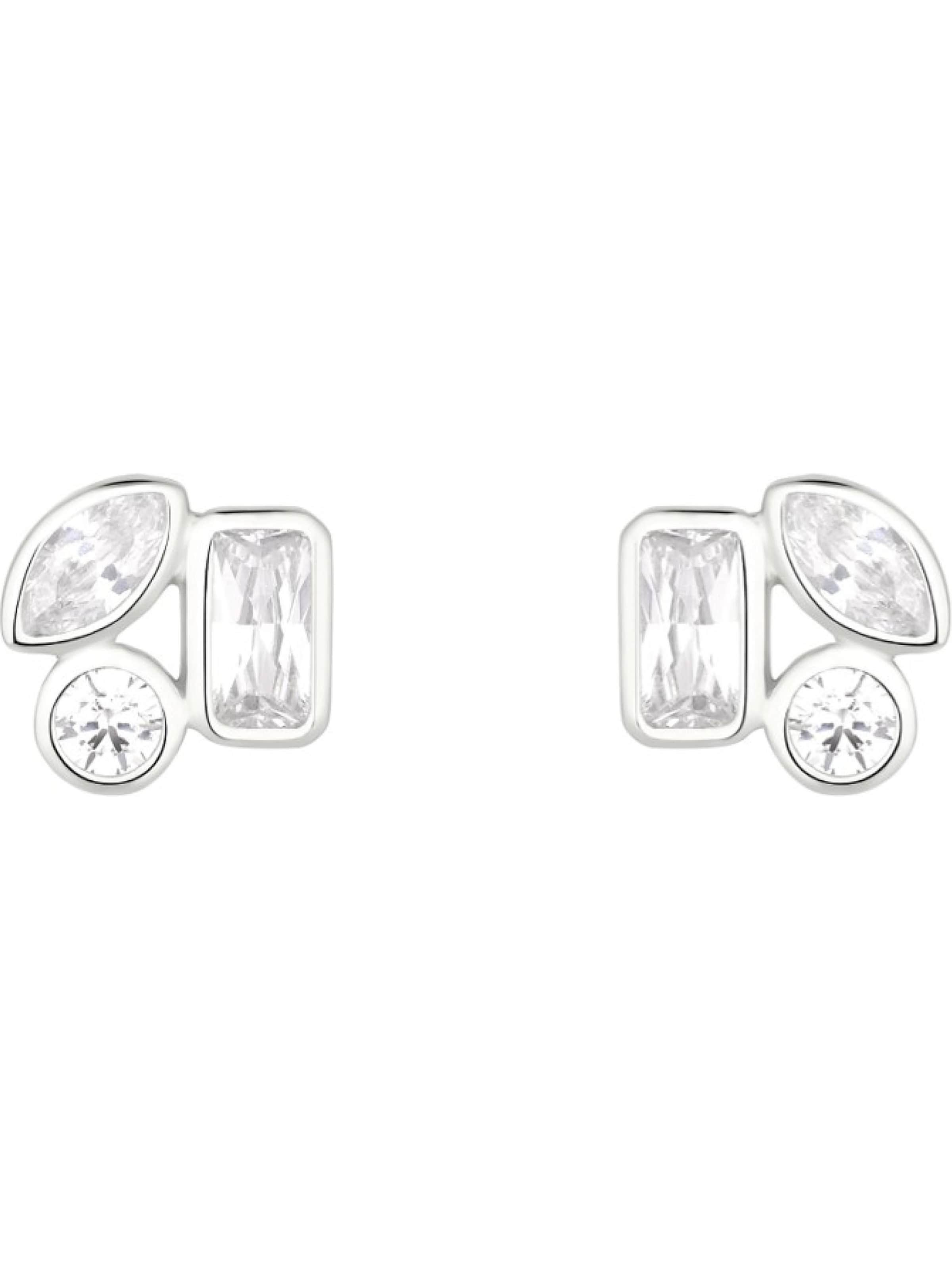 NOELANI Ohrringe in Silber: Vorderseite