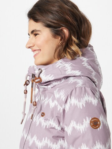 Ragwear Between-Season Jacket 'ZUZKA' in Purple