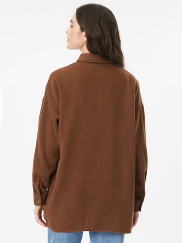 Noisy may Blouse 'FLANNY' in Brown