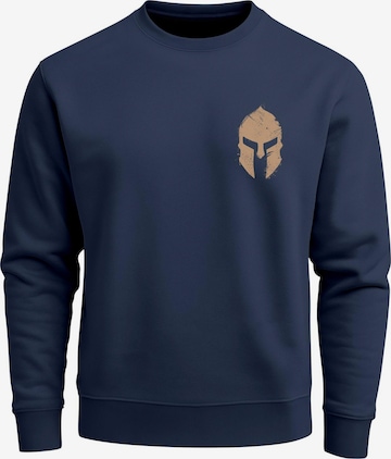 Neverless Sweatshirt 'Sparta 1' in Blue: front